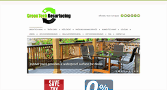 Desktop Screenshot of greentechresurfacing.com